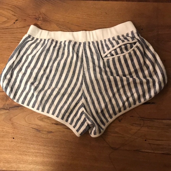 French terry striped shorts from ATM - Picture 3 of 3
